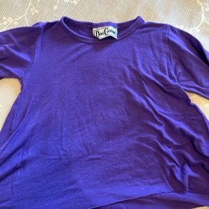 Dori Creations long sleeve purple shirt